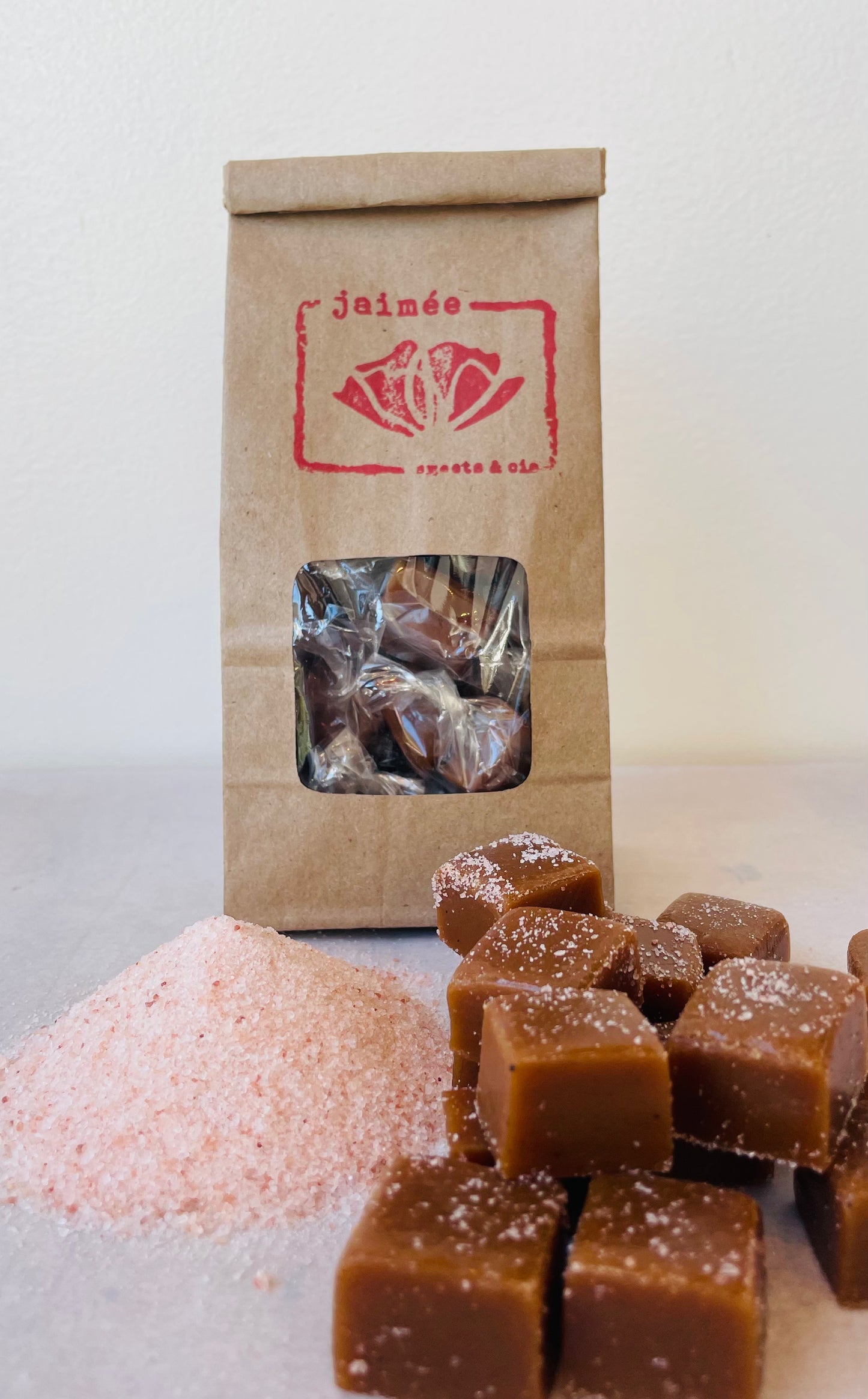 salted vanilla caramels  