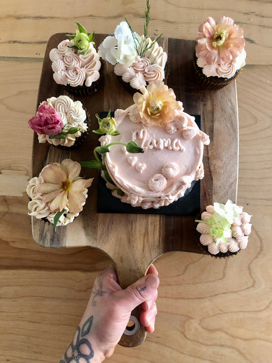 boîte gâteau pour maman