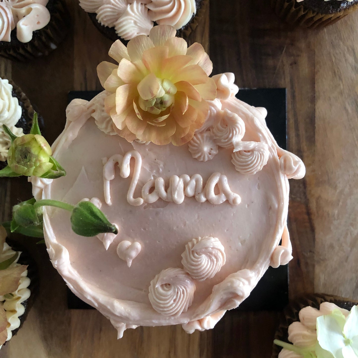 boîte gâteau pour maman